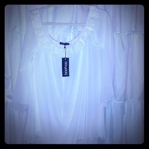 Boohoo Plus size Cover Up